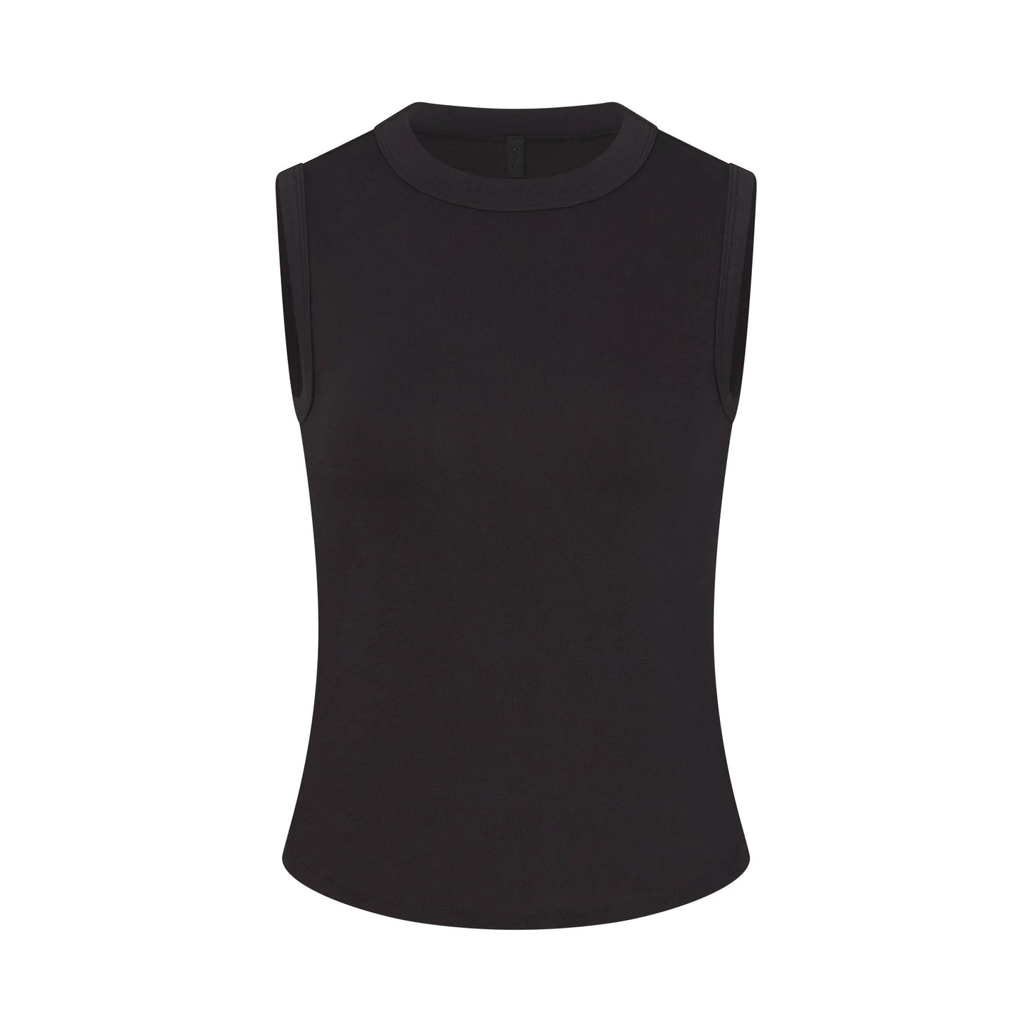 WORN IN JERSEY HIGH CREW TANK | WASHED ONYX