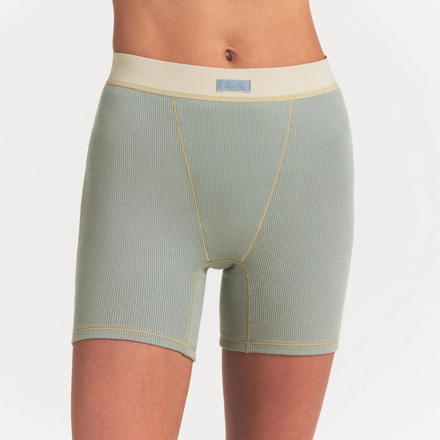 COTTON RIB BOXER | MINERAL