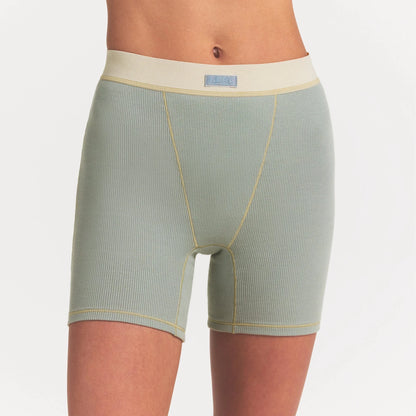 COTTON RIB BOXER | MINERAL