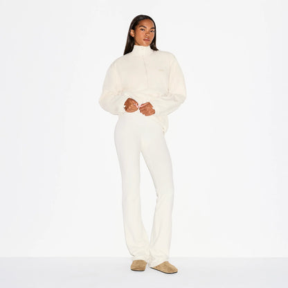 OUTDOOR FLEECE PANT | ECRU