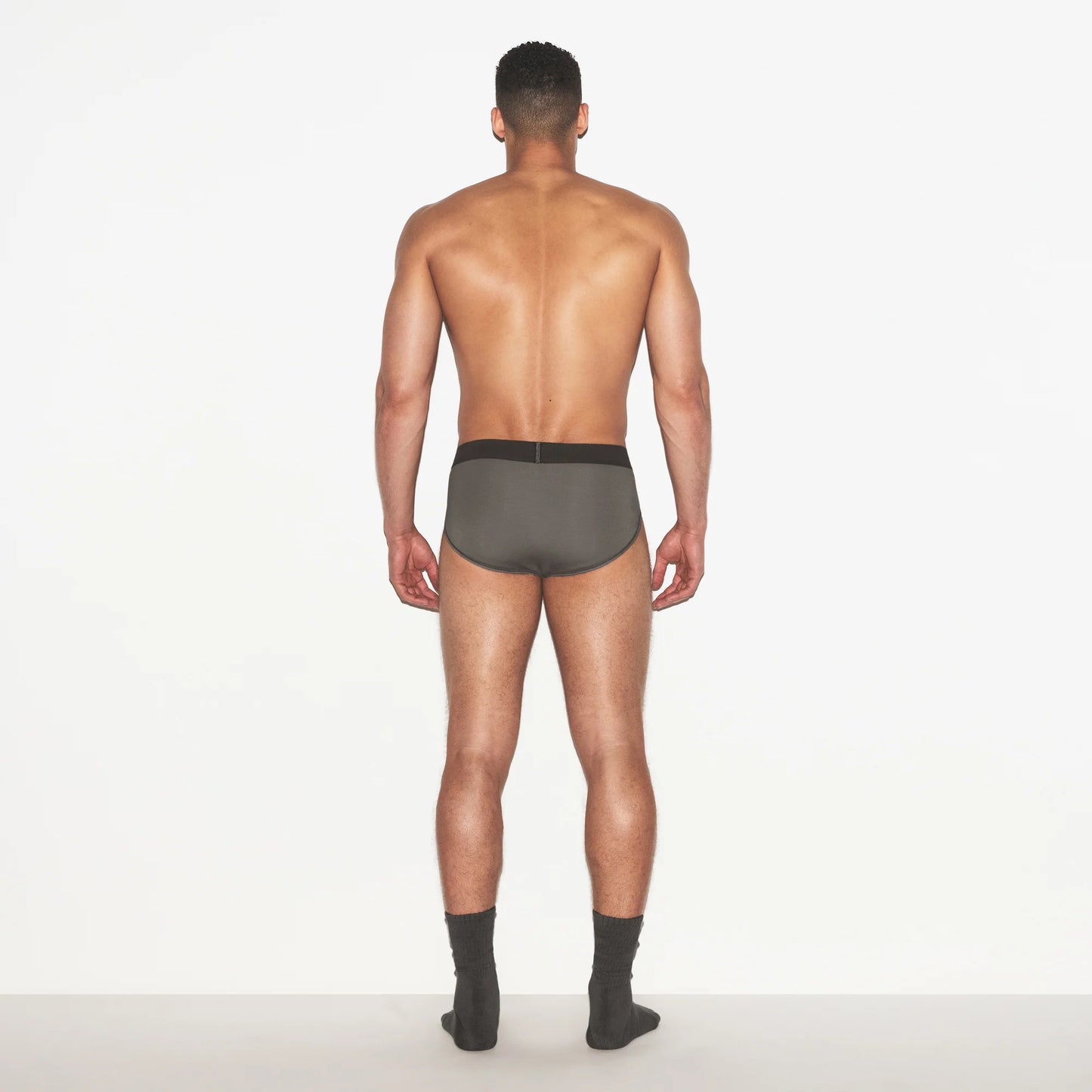 SKIMS COTTON MENS BRIEF 3-PACK | HEATHER MULTI