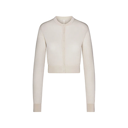 SLINKY KNIT CARDIGAN | BUFF