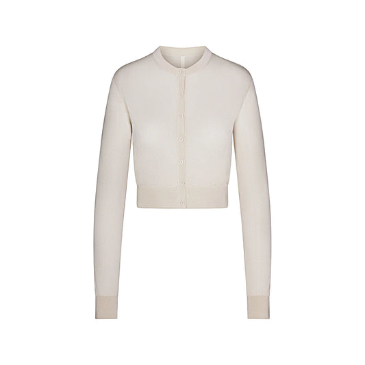 SLINKY KNIT CARDIGAN | BUFF