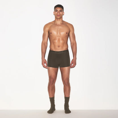 SKIMS STRETCH MENS 3" BOXER BRIEF | LODEN