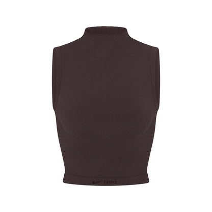 NikeSKIMS VINTAGE SEAMLESS MOCK NECK BRA TOP | PHOENIX