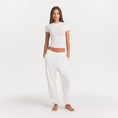 COTTON JERSEY T-SHIRT | MARBLE