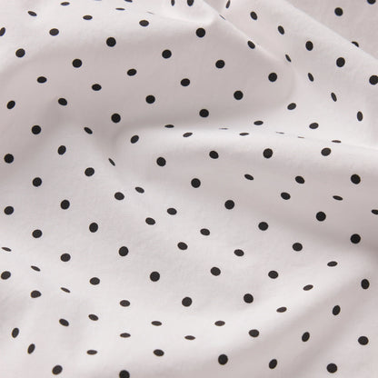COTTON POPLIN BOXER SLEEP SET | ONYX DOT
