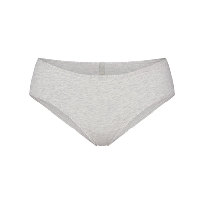 EVERYDAY COTTON HIPSTER | LIGHT HEATHER GREY