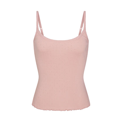 HEAVY POINTELLE CAMI | MORGANITE