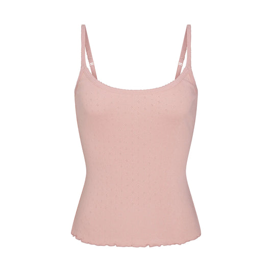HEAVY POINTELLE CAMI | MORGANITE