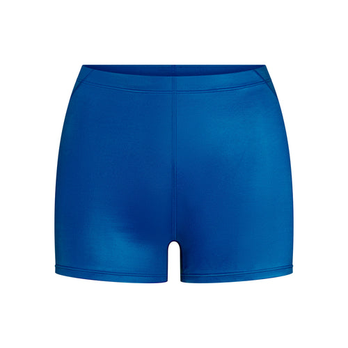 NikeSKIMS SATIN SHINE DRAWCORD 2" SHORT | COBALT