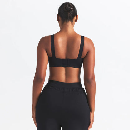 NikeSKIMS MATTE WIDE STRAP BRA | OBSIDIAN