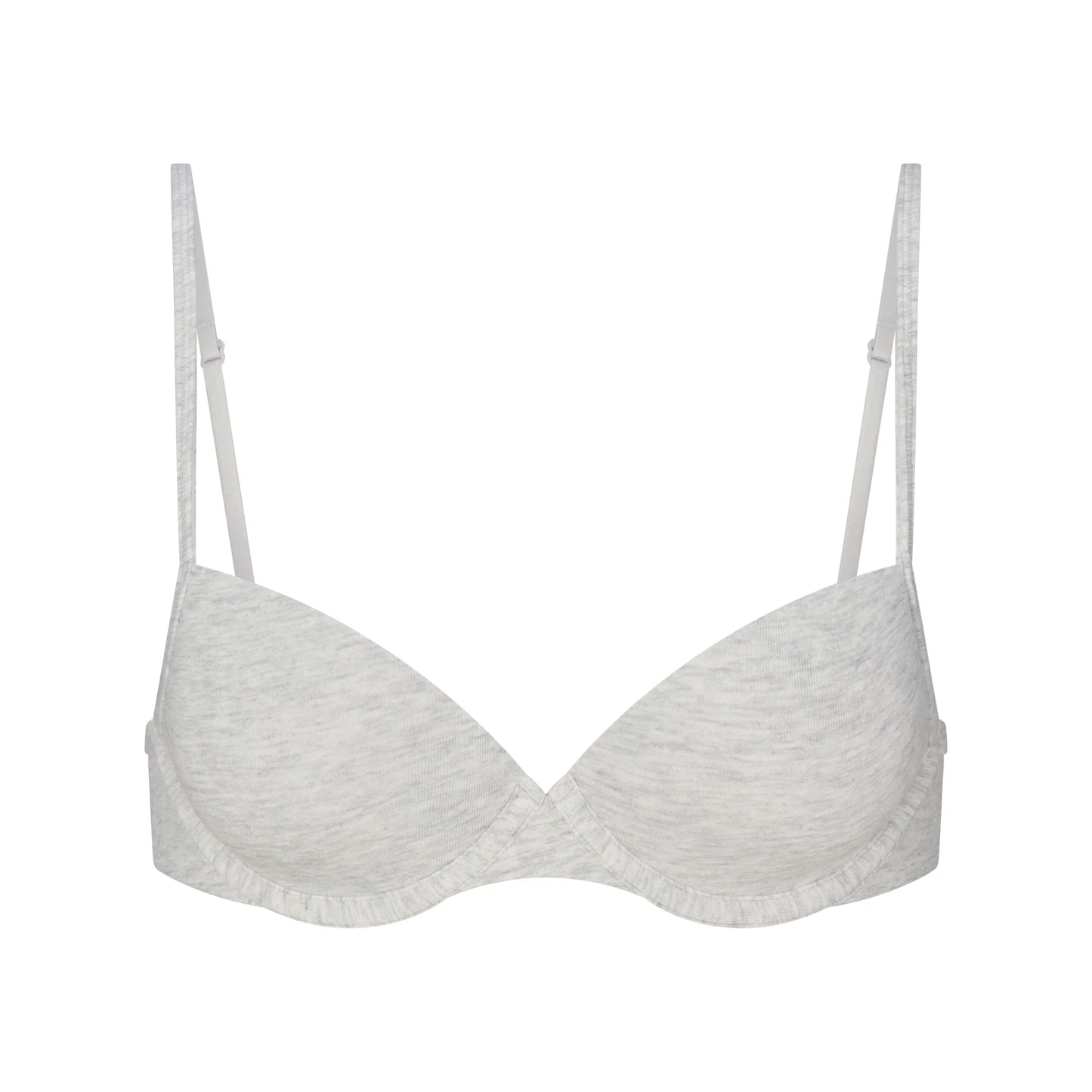 EVERYDAY COTTON T-SHIRT BRA | LIGHT HEATHER GREY