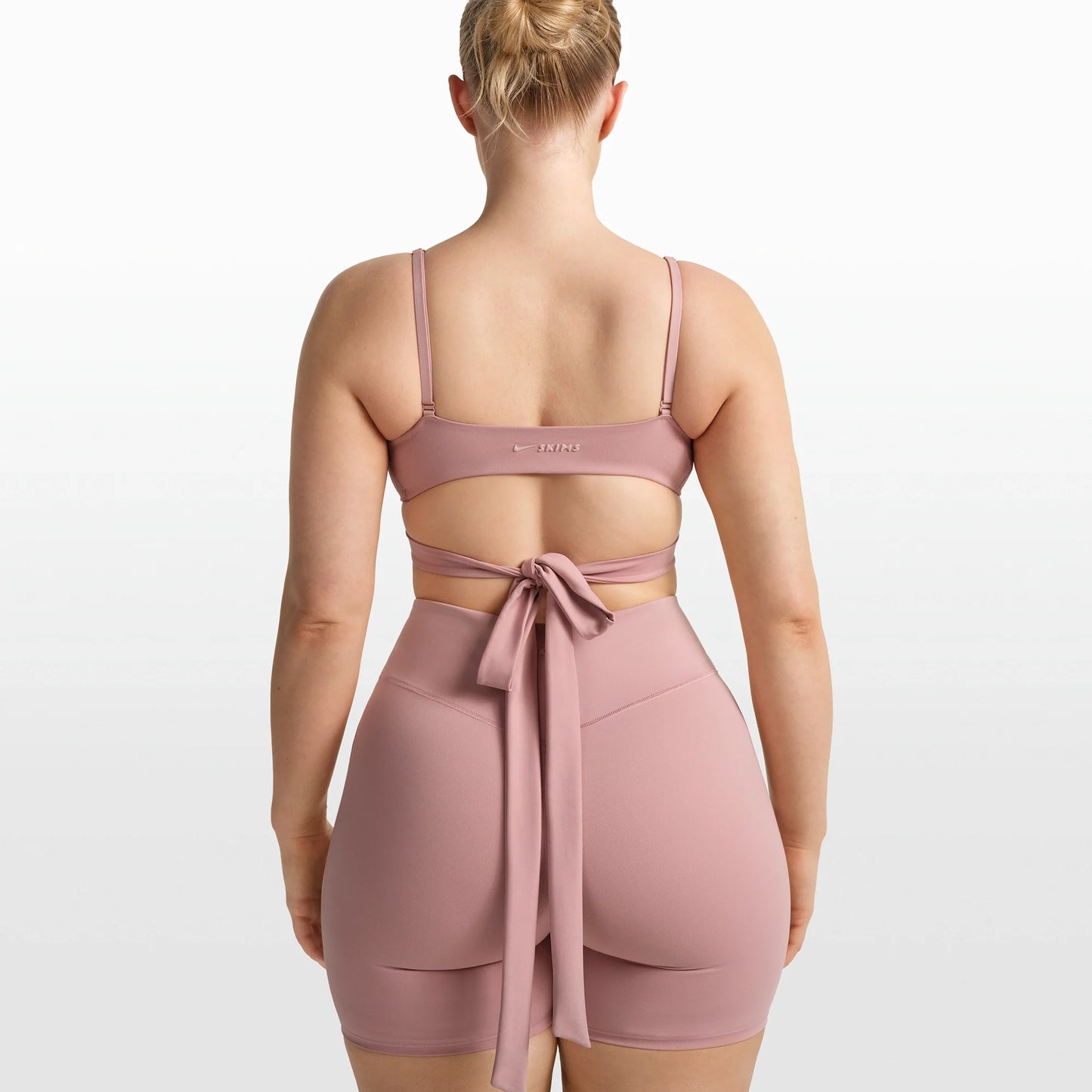 NikeSKIMS MATTE WRAP FRONT BRA | HIMALAYAN
