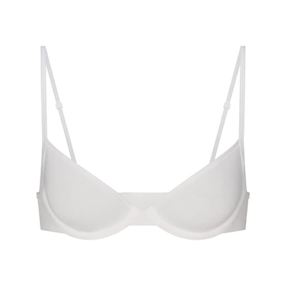 EVERYDAY COTTON UNLINED DEMI BRA | SNOW