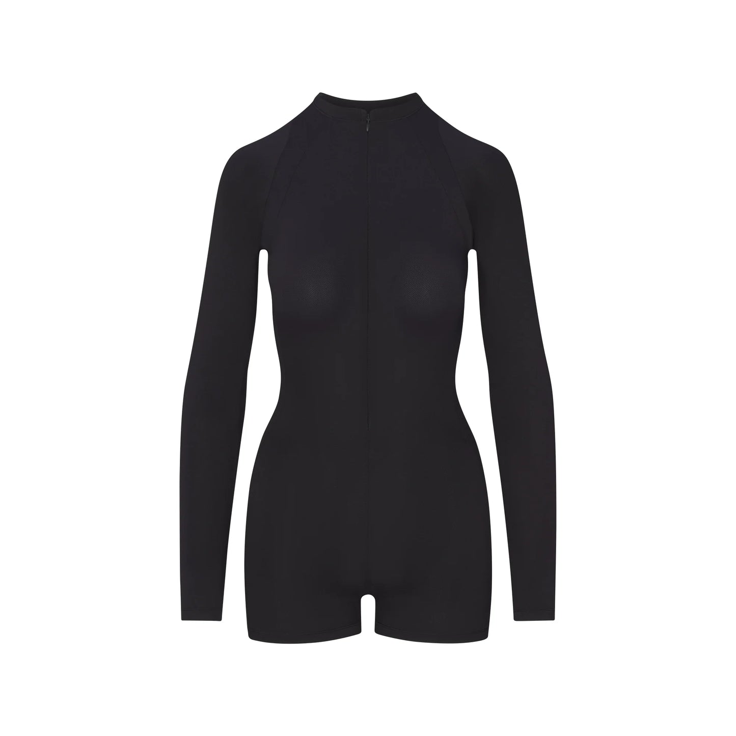 NikeSKIMS AIRY LONG SLEEVE ONE PIECE | OBSIDIAN