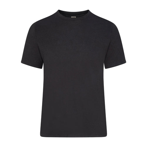 SKIMS COTTON MENS CLASSIC T-SHIRT | ONYX