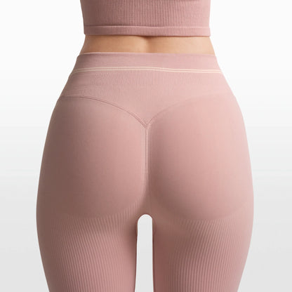 NikeSKIMS RIBBED SEAMLESS 34" STRAIGHT LEGGING | HIMALAYAN