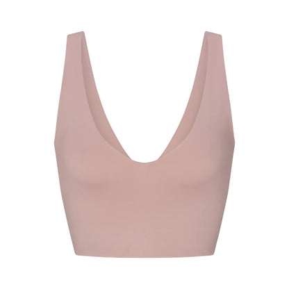 NikeSKIMS MATTE V-NECK BRA TOP | HIMALAYAN