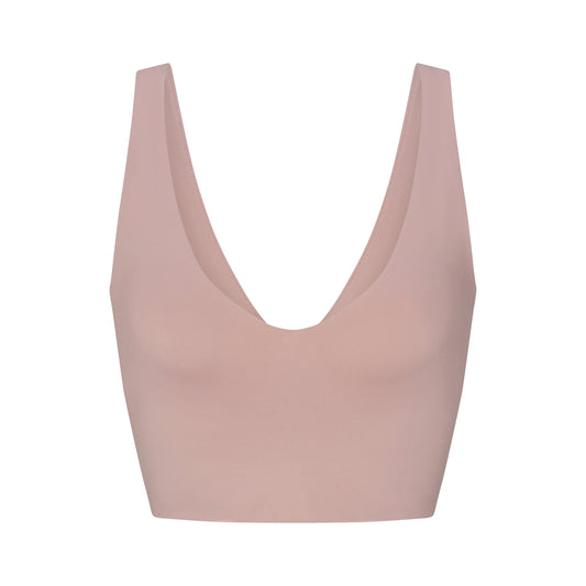 NikeSKIMS MATTE V-NECK BRA TOP | HIMALAYAN