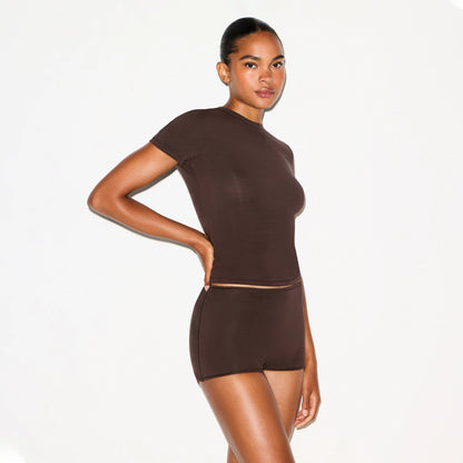 PERIOD PANTIES BOY SHORT | ESPRESSO