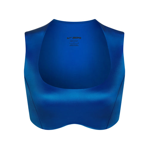 NikeSKIMS SATIN SHINE WIDE SCOOP BRA | COBALT