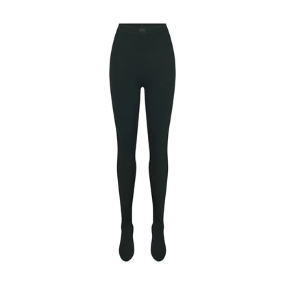 NikeSKIMS MATTE FOOTSIE GRIP LEGGING | DARK TEAL