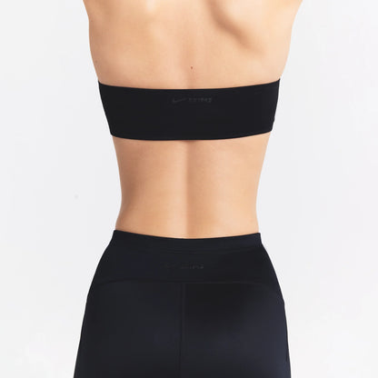 NikeSKIMS SATIN SHINE BANDEAU BRA | OBSIDIAN