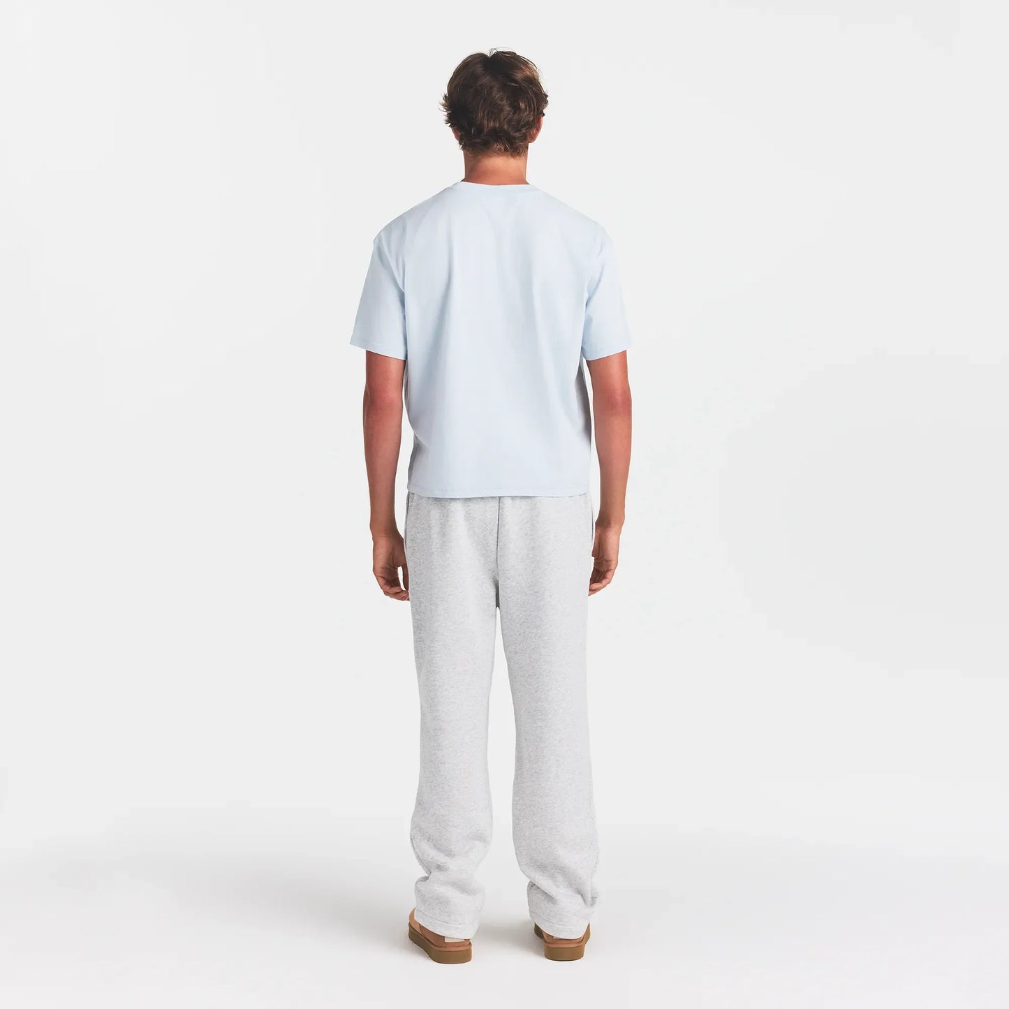 HEAVYWEIGHT COTTON MENS RELAXED CROPPED CREWNECK | ATMOSPHERE