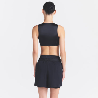 NikeSKIMS STRETCH NYLON 5" TRACK SHORT | OBSIDIAN