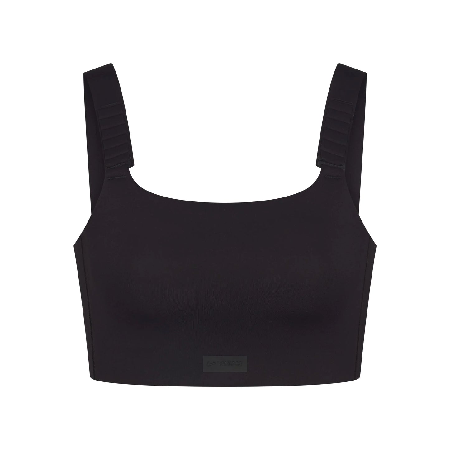 NikeSKIMS MATTE WIDE STRAP BRA | OBSIDIAN