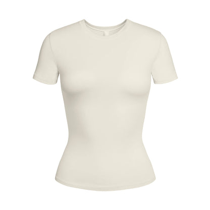 COTTON JERSEY T-SHIRT | BONE