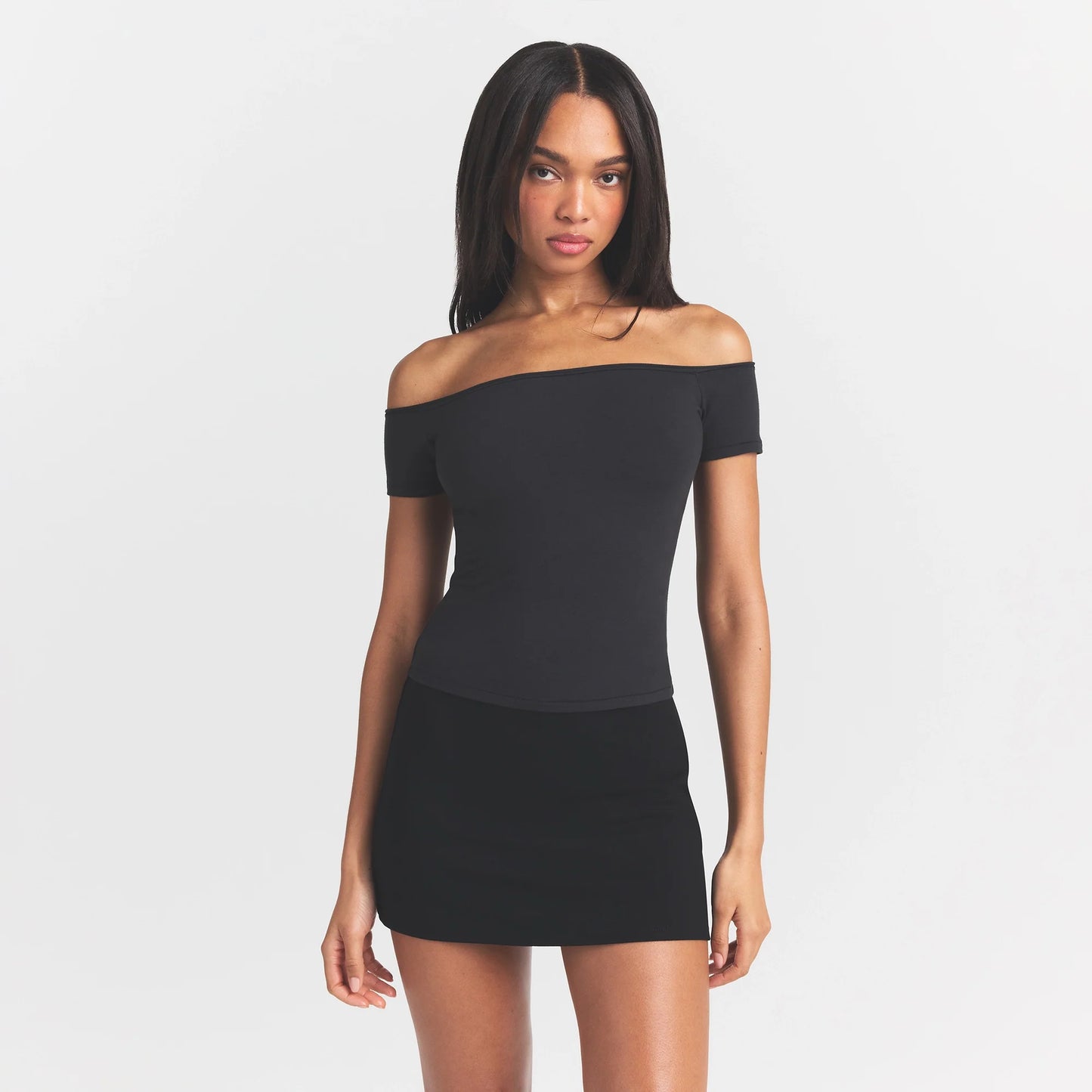 THE ESSENTIAL COLLECTION MINI SKORT | OBSIDIAN