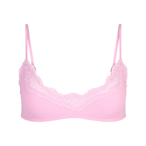 FITS EVERYBODY LACE SCOOP BRALETTE | BUBBLE GUM TONAL