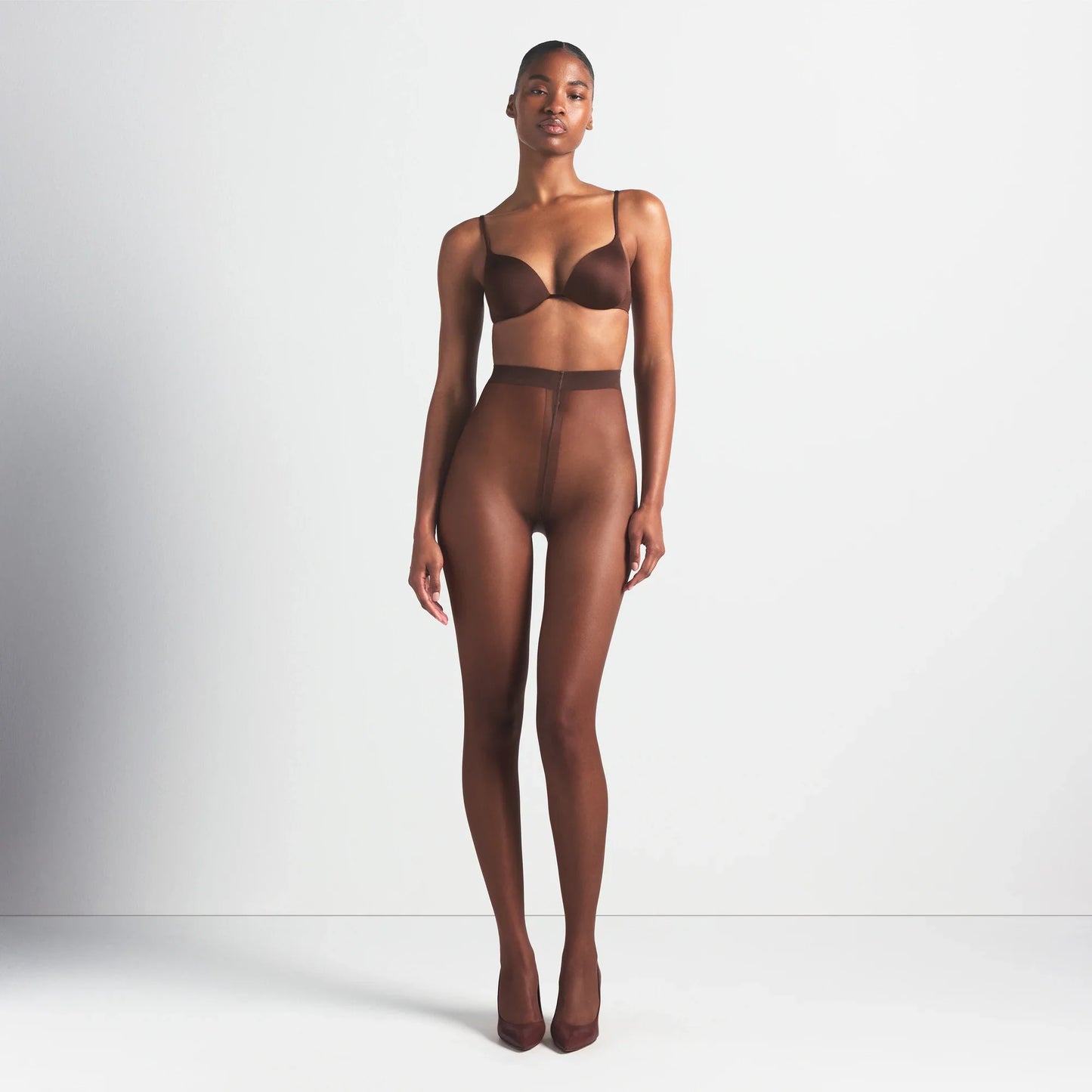 HOSIERY SHEER TIGHTS | ESPRESSO