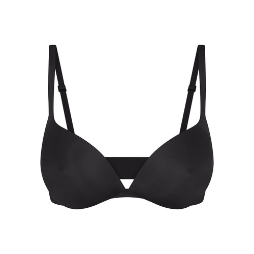 SKIMS ULTIMATE NIPPLE WIRELESS PUSH-UP BRA | ONYX