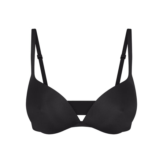 SKIMS ULTIMATE NIPPLE WIRELESS PUSH-UP BRA | ONYX