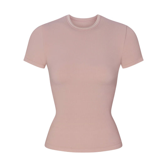 NikeSKIMS RIBBED SEAMLESS BABY T-SHIRT | HIMALAYAN