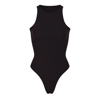 FITS EVERYBODY HIGH NECK BODYSUIT | ONYX