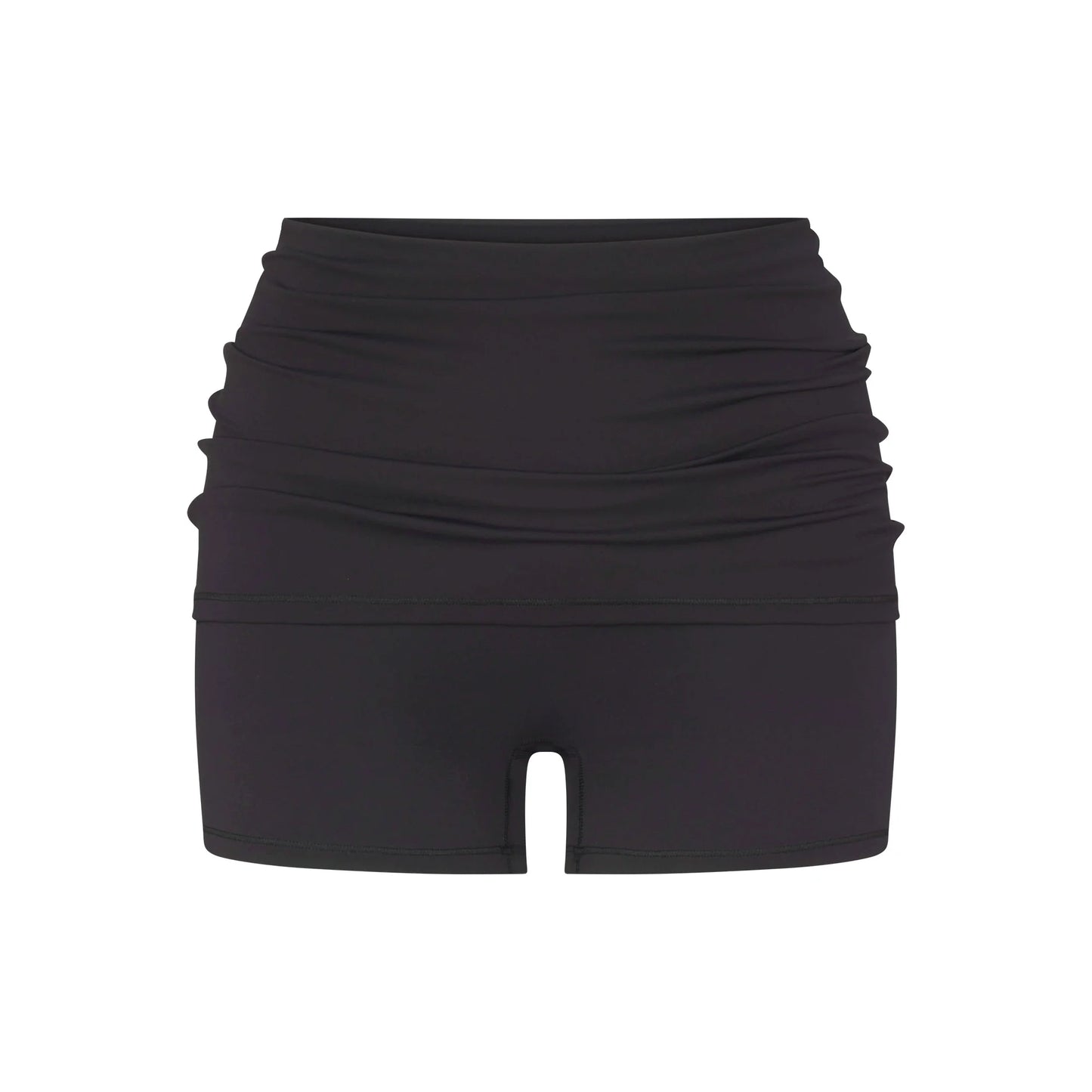 NikeSKIMS MATTE 3" FOLDOVER SHORT | OBSIDIAN