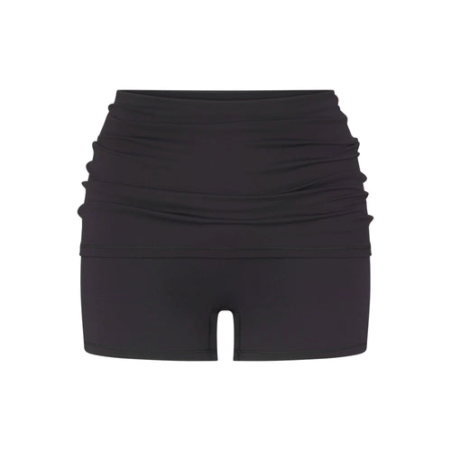 NikeSKIMS MATTE 3" FOLDOVER SHORT | OBSIDIAN