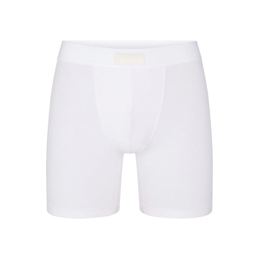 SKIMS COTTON MENS 5" BOXER BRIEF | CHALK