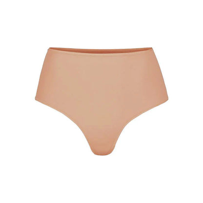 FITS EVERYBODY HIGH-WAISTED THONG | OCHRE