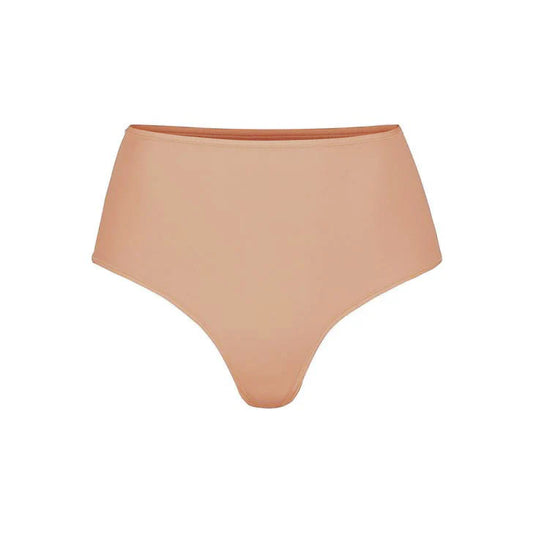 FITS EVERYBODY HIGH-WAISTED THONG | OCHRE