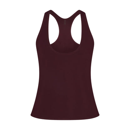 NikeSKIMS AIRY RACERBACK TANK | CURRANT