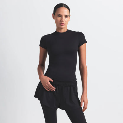 NikeSKIMS MATTE PADDED BABY T-SHIRT | OBSIDIAN