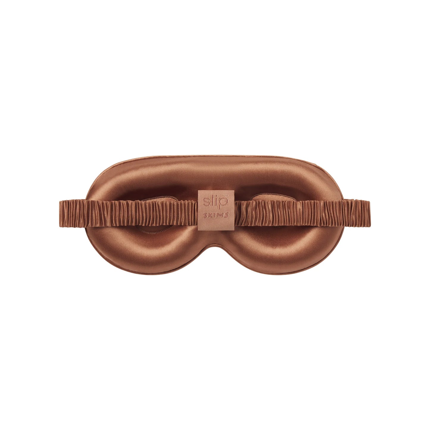 SLIP X SKIMS PURE SILK CONTOUR SLEEP MASK | SIENNA