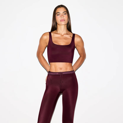 NikeSKIMS SHINE DRAWCORD 26" LEGGING | CURRANT