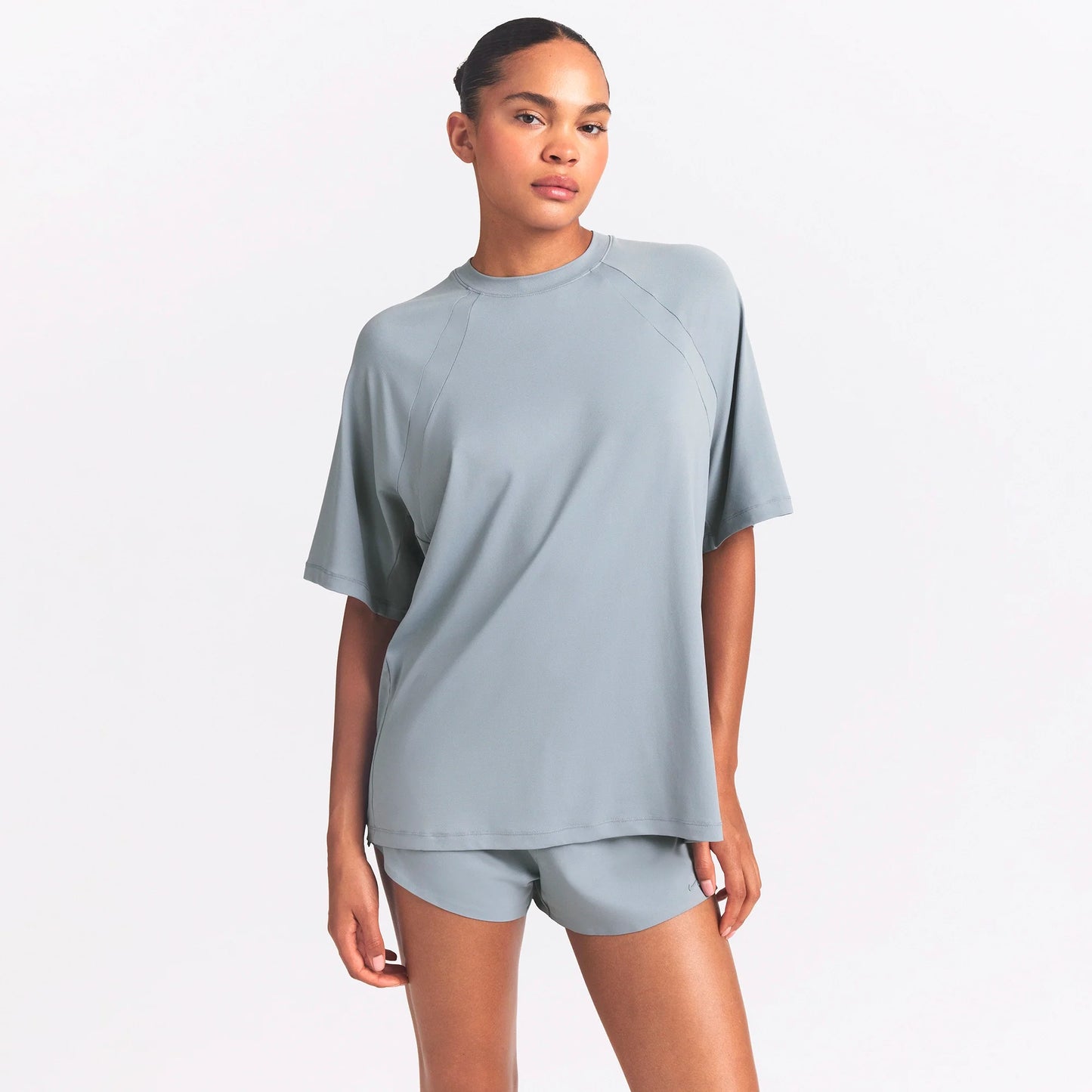 NikeSKIMS AIRY OVERSIZED T-SHIRT | WASHED PACIFIC