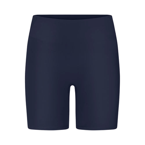 NikeSKIMS SHINE BONDED WAIST 5" BIKER SHORT | NAVY